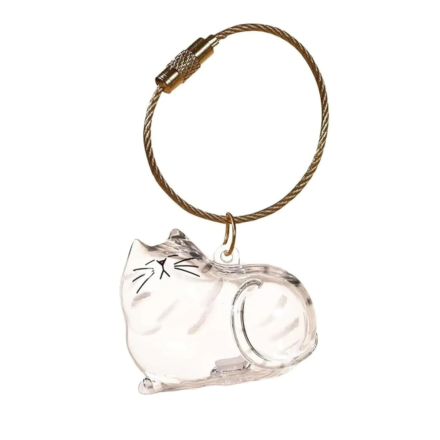 Cat Hair Keepsake Keychain