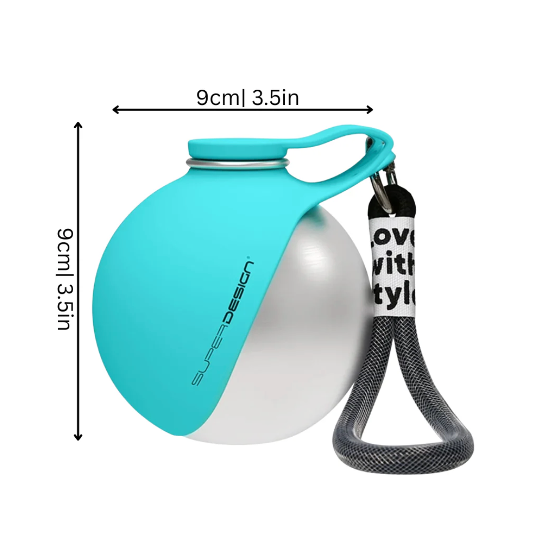 Portable Pet Water Bottle with Foldable Bowl – Easy Hydration On the Go