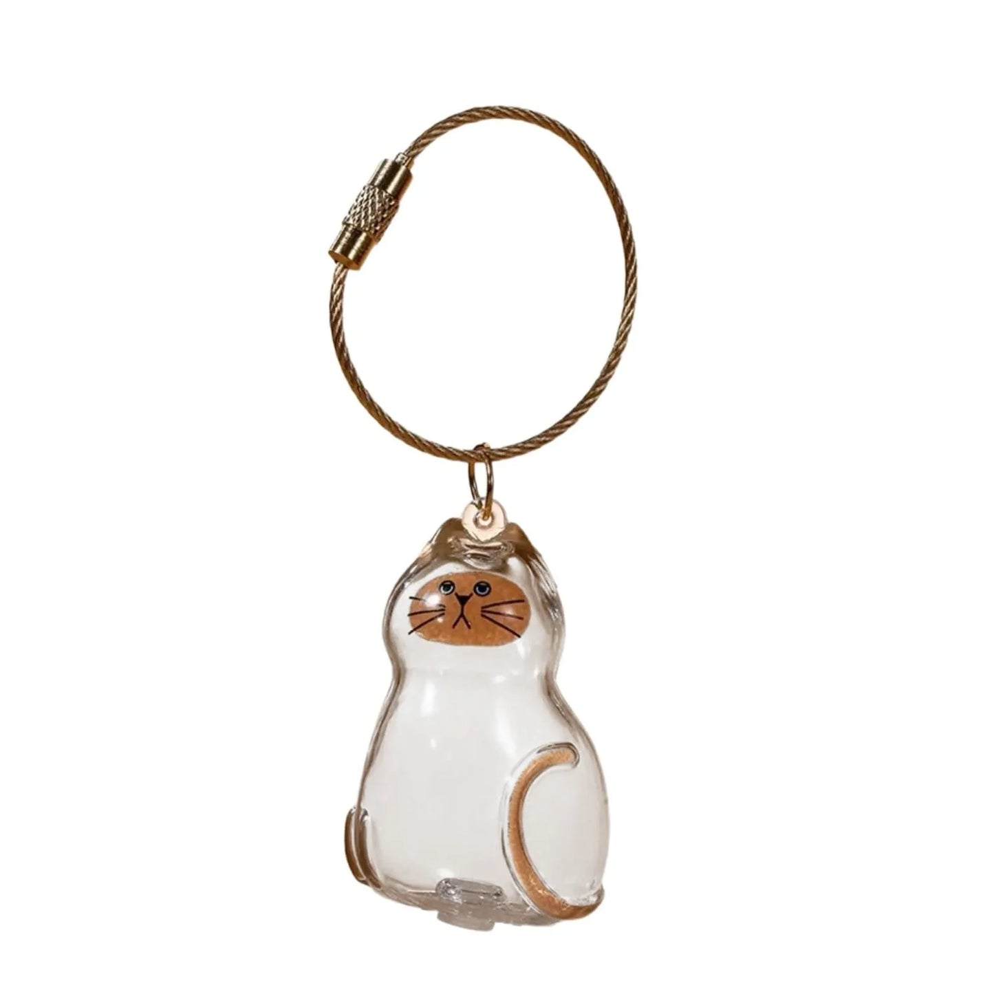 Cat Hair Keepsake Keychain