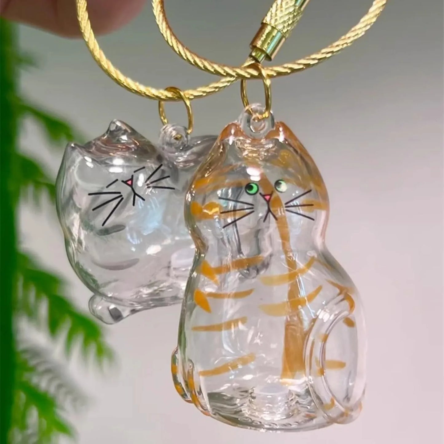 Cat Hair Keepsake Keychain