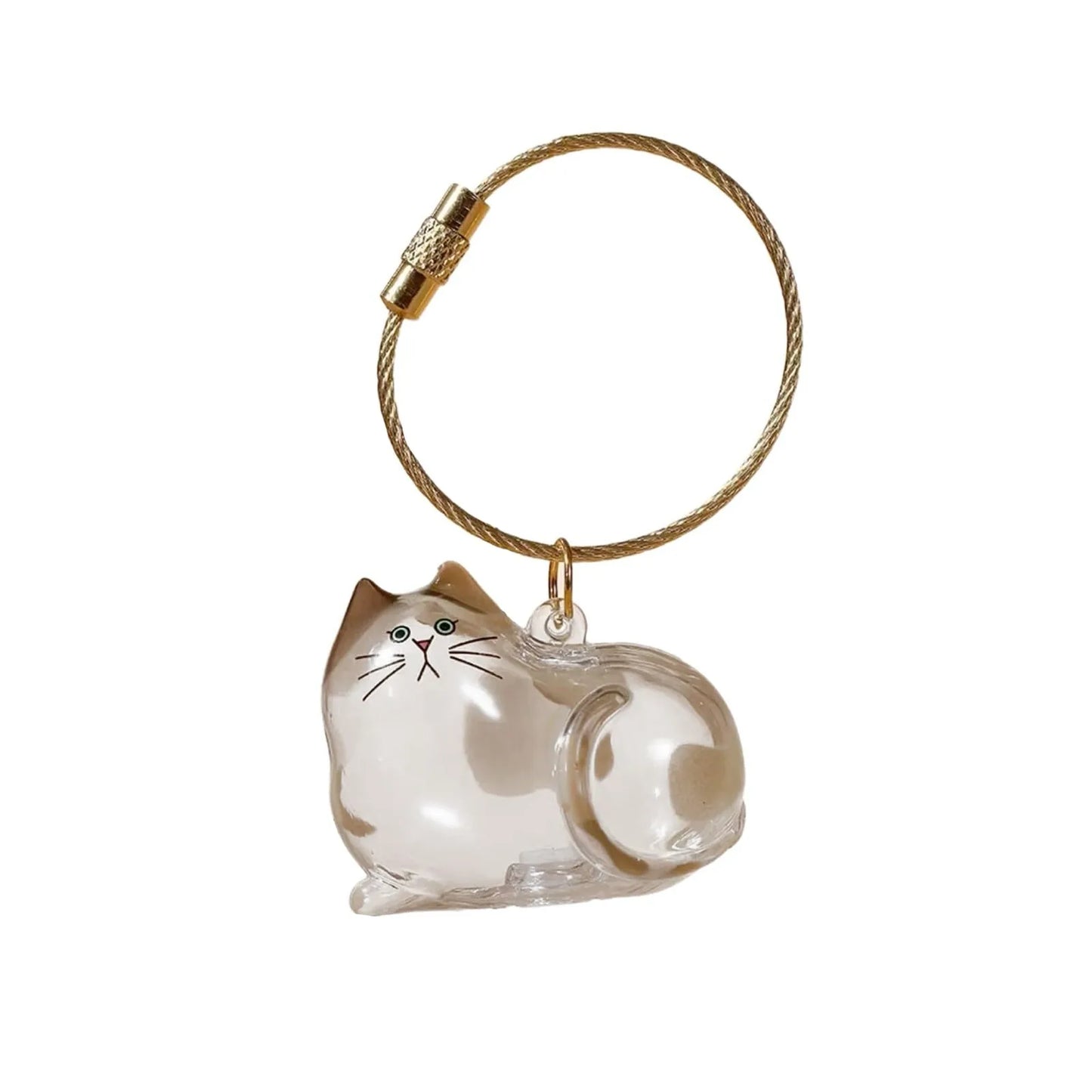 Cat Hair Keepsake Keychain