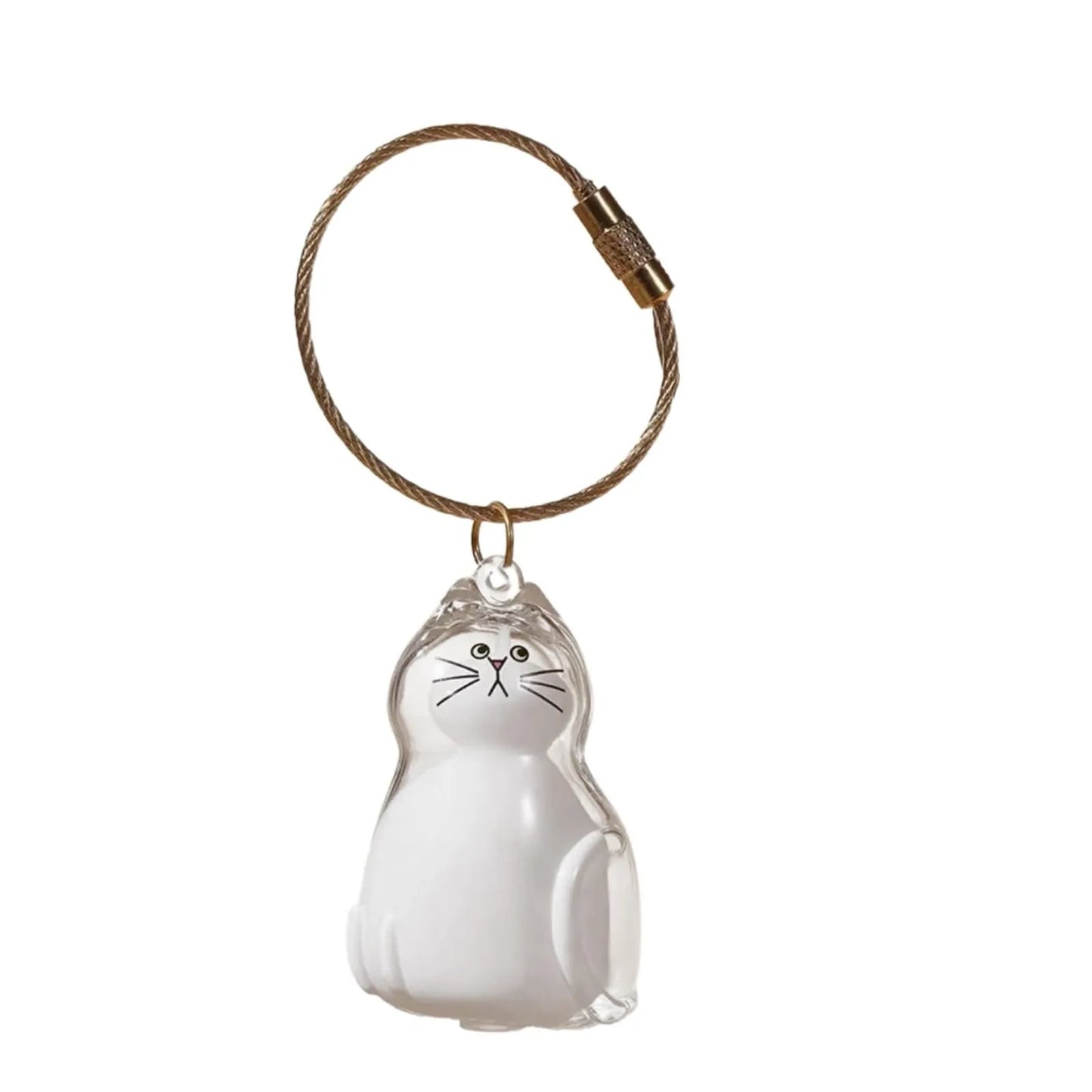 Cat Hair Keepsake Keychain